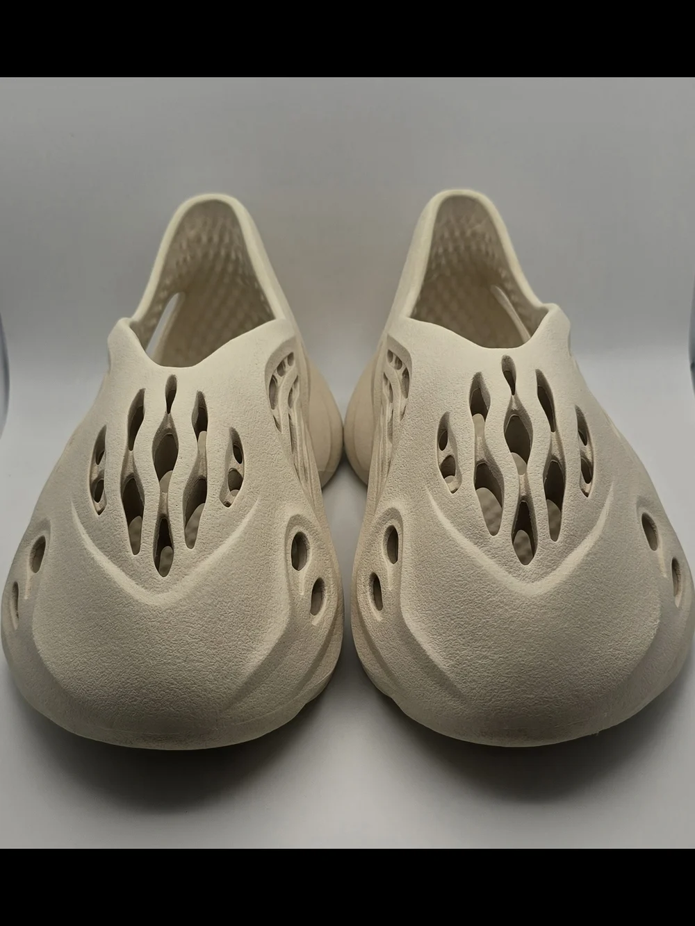 adidas Foam Slip-On Sandal Cream
